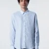 Striped Linen Shirt 1 Striped Linen Shirt -North Sails Apparel hi res 664122 C001 msfront1