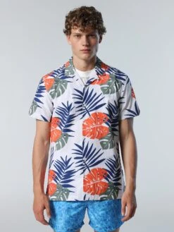 Tropical Print Shirt -North Sails Apparel hi res 664124 C001 msfront1