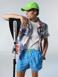 Tropical Print Shirt -North Sails Apparel hi res 664124 C001 msfront2