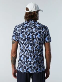 Tropical Print Shirt -North Sails Apparel hi res 664124 C003 msback1