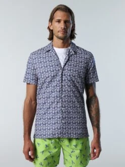 Tropical Print Shirt -North Sails Apparel hi res 664124 C004 msfront1