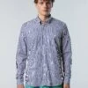 Shirt With Striped Placket -North Sails Apparel hi res 664129 C001 msfront1