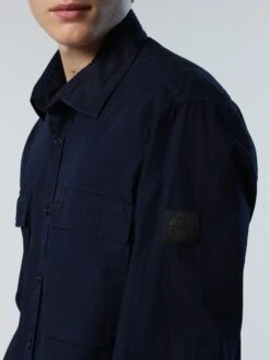 Poplin Overshirt 13 Poplin Overshirt -North Sails Apparel hi res 664135 0802 det2