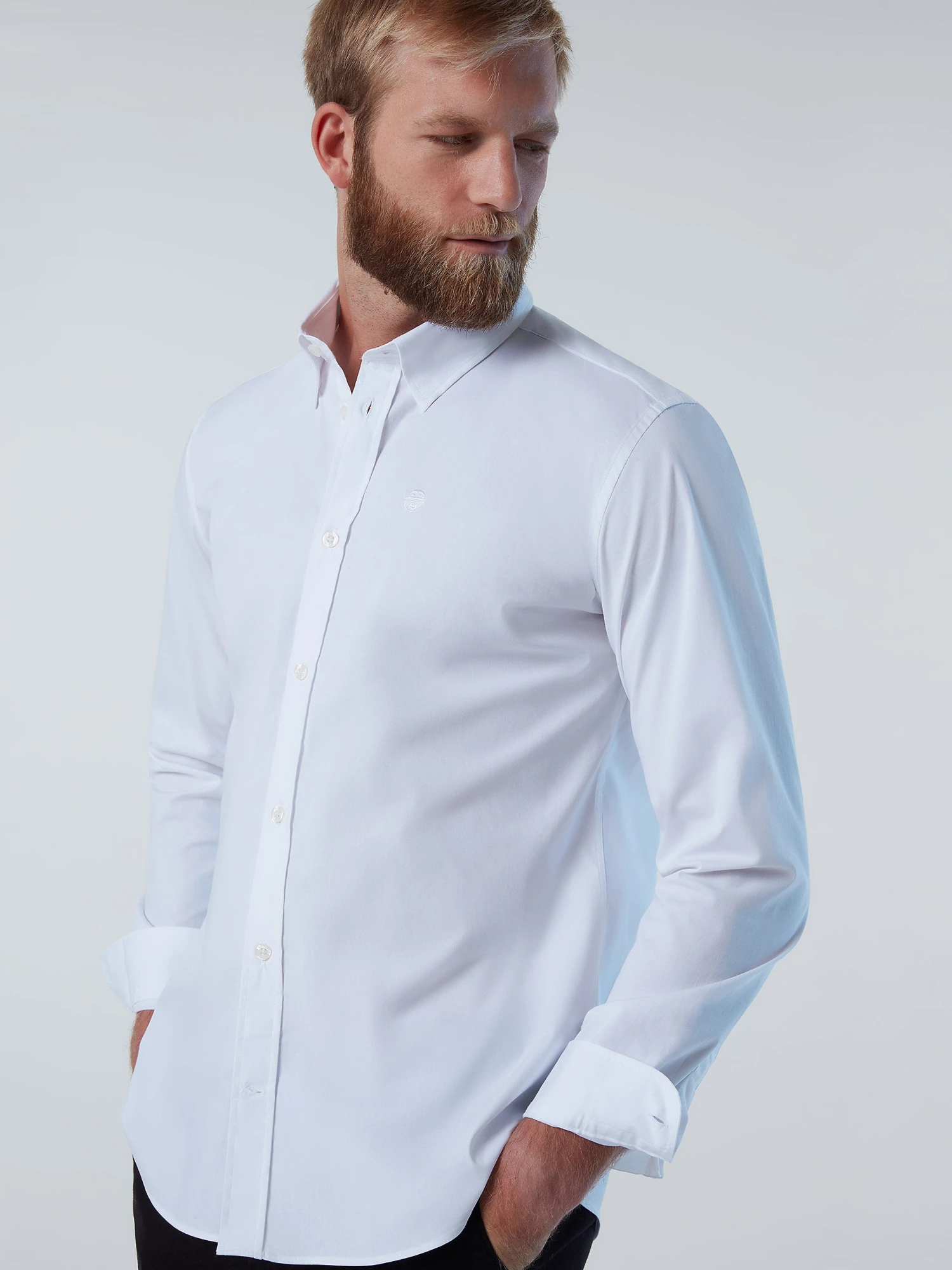 Stretch Poplin Shirt 4 Stretch Poplin Shirt - Image 2