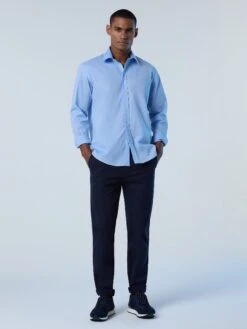 Stretch Poplin Shirt 24 Stretch Poplin Shirt -North Sails Apparel hi res 664255 0757 det1