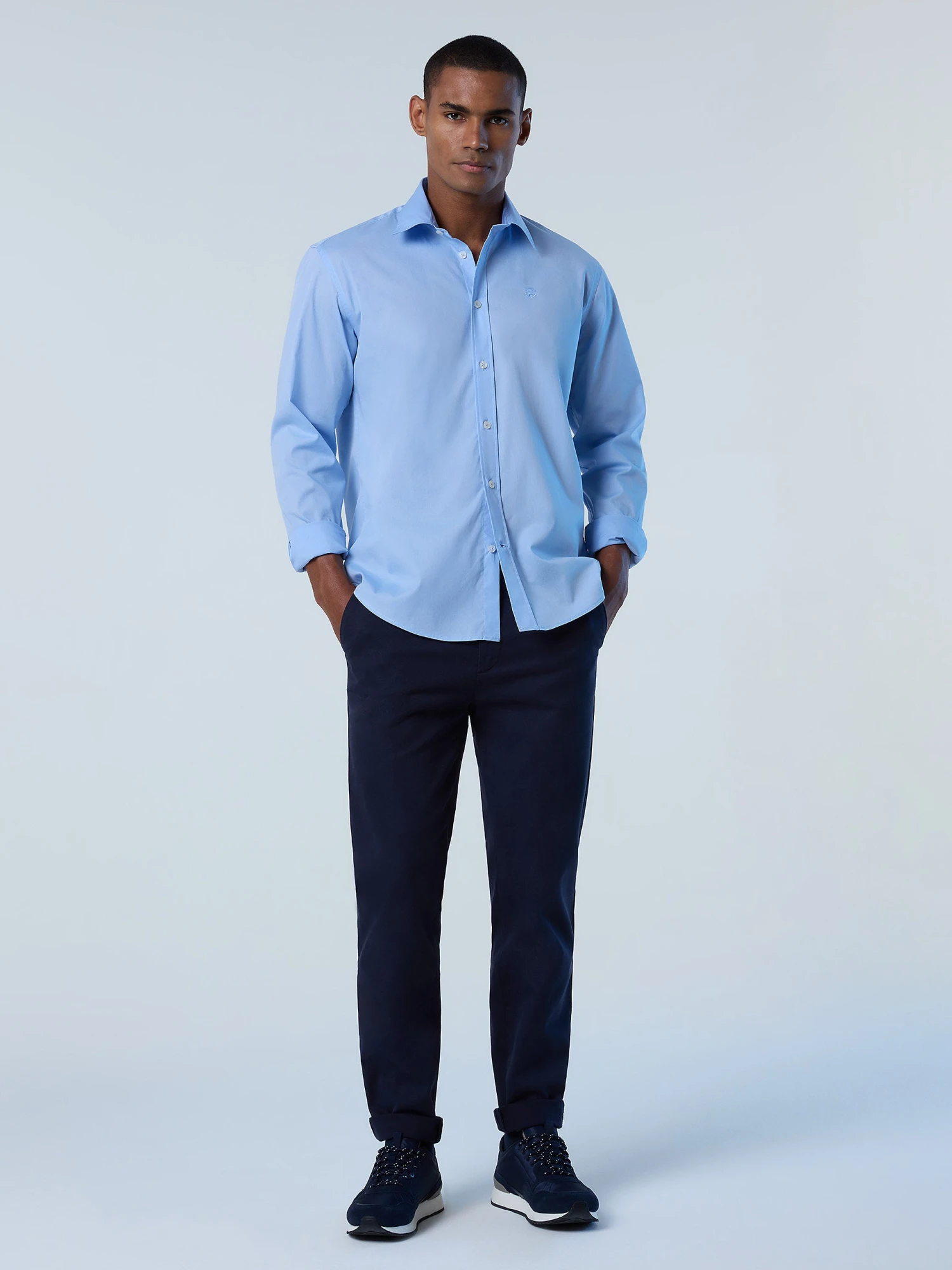 Stretch Poplin Shirt 13 Stretch Poplin Shirt - Image 11