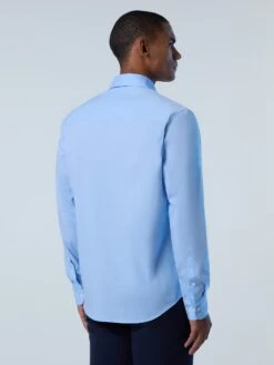 Stretch Poplin Shirt 23 Stretch Poplin Shirt -North Sails Apparel hi res 664255 0757 msback1
