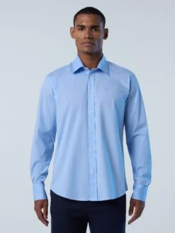 Stretch Poplin Shirt 20 Stretch Poplin Shirt -North Sails Apparel hi res 664255 0757 msfront1