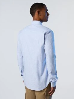 Striped Oxford Shirt -North Sails Apparel hi res 664257 C001 msback1