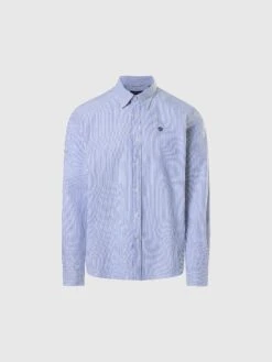 Striped Oxford Shirt -North Sails Apparel hi res 664257 C002 psfront1