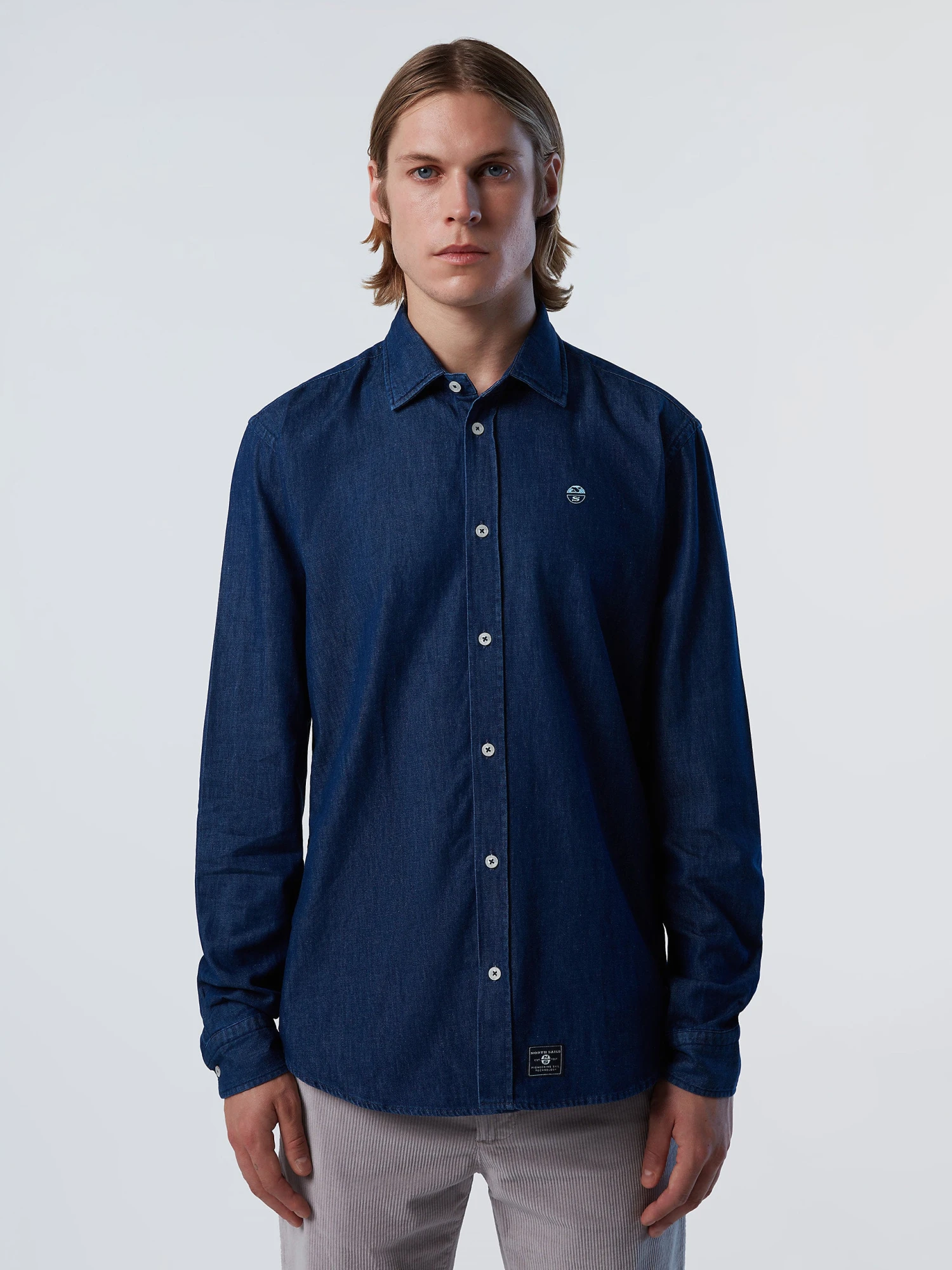 Cotton Chambray Shirt 3 Cotton Chambray Shirt