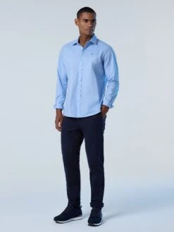 Stain-resistant Cotton Shirt -North Sails Apparel hi res 664275 0757 det1