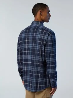 Checked Flannel Shirt -North Sails Apparel hi res 664286 C002 msback1