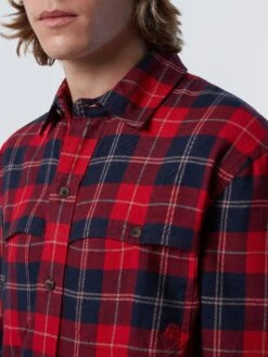 Checked Flannel Shirt -North Sails Apparel hi res 664286 C003 det2