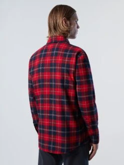 Checked Flannel Shirt -North Sails Apparel hi res 664286 C003 msback1