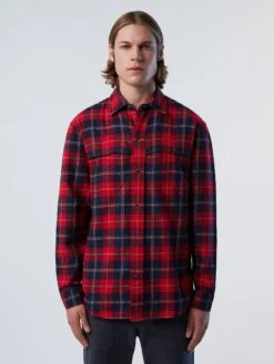 Checked Flannel Shirt -North Sails Apparel hi res 664286 C003 msfront1