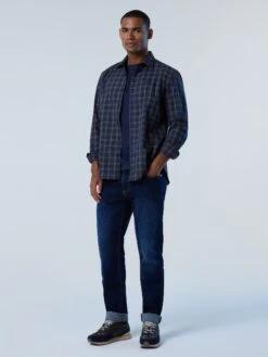 Melange Checked Shirt -North Sails Apparel hi res 664287 C003 det1