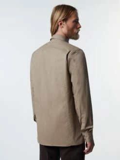 Brushed Twill Overshirt -North Sails Apparel hi res 664294 0138 msback1