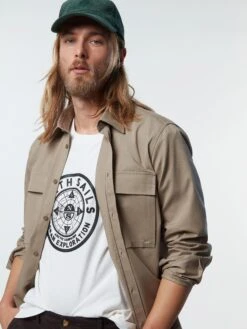 Brushed Twill Overshirt -North Sails Apparel hi res 664294 0138 msfront2