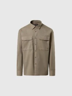 Brushed Twill Overshirt -North Sails Apparel hi res 664294 0138 psfront1