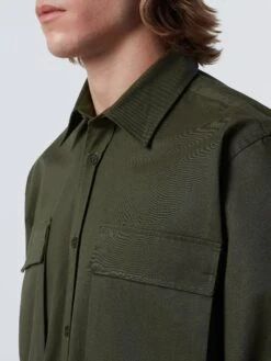 Brushed Twill Overshirt -North Sails Apparel hi res 664294 0437 det2