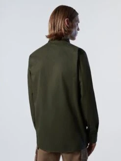 Brushed Twill Overshirt -North Sails Apparel hi res 664294 0437 msback1