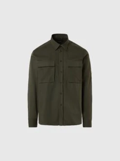 Brushed Twill Overshirt -North Sails Apparel hi res 664294 0437 psfront1