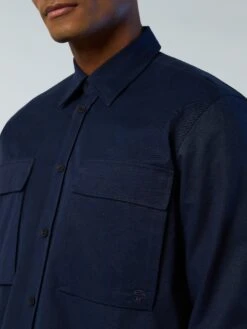 Brushed Twill Overshirt -North Sails Apparel hi res 664294 0802 det2
