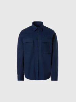 Brushed Twill Overshirt -North Sails Apparel hi res 664294 0802 psfront1