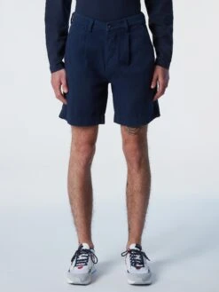 Chino Shorts With Pleats -North Sails Apparel hi res 673008 0802 msfront1