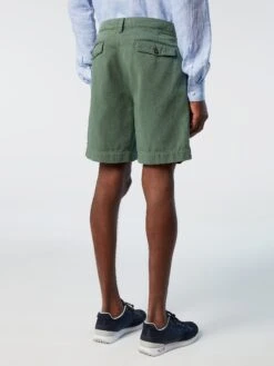 Chino Shorts With Pleats -North Sails Apparel hi res 673008 0813 msback1