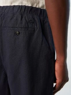 Washed Cotton-linen Shorts -North Sails Apparel hi res 673014 0802 det1