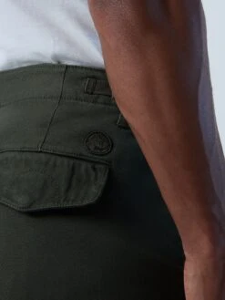 America Eco Gabardine Cargo Pants -North Sails Apparel hi res 673042 0437 det1