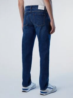 Recycled Denim Mid-rise Jeans -North Sails Apparel hi res 673043 C001 msback1