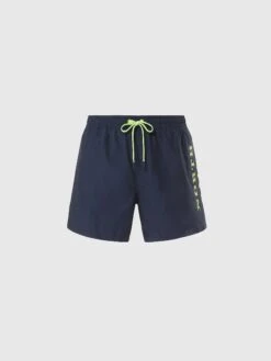 Swim Shorts With Textured Print -North Sails Apparel hi res 673538 0802 psfront1
