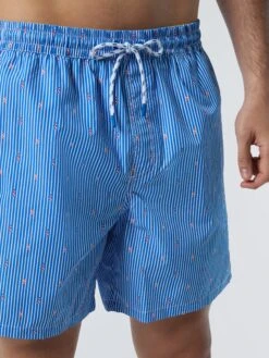 Swim Shorts With All-over Print -North Sails Apparel hi res 673574 C010 det2