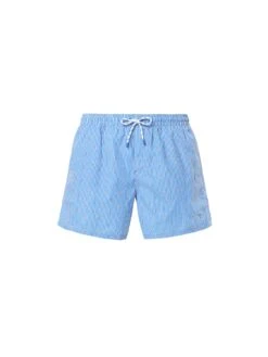 Swim Shorts With All-over Print -North Sails Apparel hi res 673574 C010 psfront1