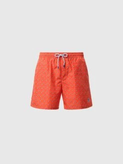 Swim Shorts With All-over Print -North Sails Apparel hi res 673574 C025 psfront1