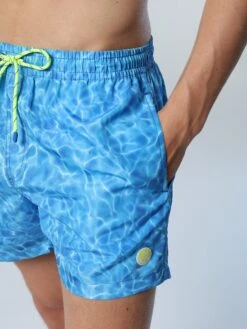 Swim Shorts With Ocean Print -North Sails Apparel hi res 673575 C037 det2