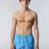 Swim Shorts With Ocean Print 1 Swim Shorts With Ocean Print -North Sails Apparel hi res 673575 C037 msfront1