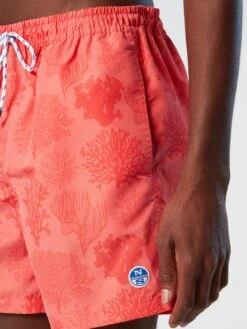 Swim Shorts With Peachskin Finish -North Sails Apparel hi res 673576 C068 det2