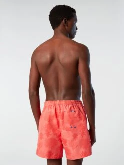 Swim Shorts With Peachskin Finish -North Sails Apparel hi res 673576 C068 msback1