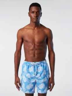 Swim Shorts With Peachskin Finish -North Sails Apparel hi res 673576 C071 msfront1