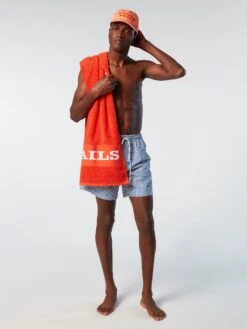 Striped Seersucker Swim Shorts -North Sails Apparel hi res 673580 C001 det1