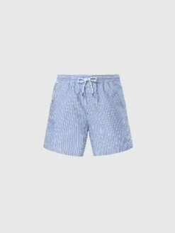 Striped Seersucker Swim Shorts -North Sails Apparel hi res 673580 C001 psfront1