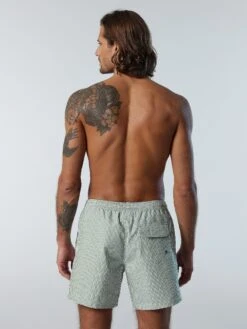 Striped Seersucker Swim Shorts -North Sails Apparel hi res 673580 C003 msback1