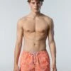 Swim Shorts With Tropical Print -North Sails Apparel hi res 673586 C033 msfront1