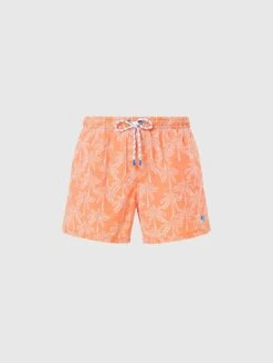 Swim Shorts With Tropical Print -North Sails Apparel hi res 673586 C033 psfront1