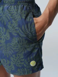 Swim Shorts With Tropical Print -North Sails Apparel hi res 673586 C034 det1