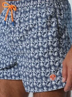 Swim Shorts With Tropical Print -North Sails Apparel hi res 673586 C039 det1